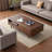 Retro simple TV stand coffee table combination
