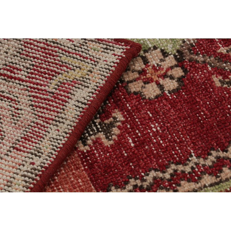 Distressed Homage Hand Knotted Wool Animal Print Area Rug, Rectangle 9' x 12'