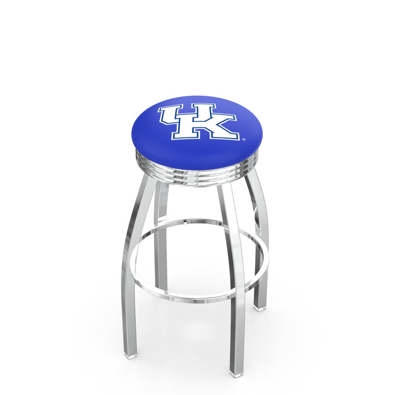 Tabouret de bar Logo Series, Tabouret de comptoir (siège d'une hauteur de 25 p, Noir soudé uni