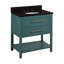 Ensemble de meuble-lavabo simple 30 po avec lavabo encastrable ovale Robertson-95319285-75247184-75247186