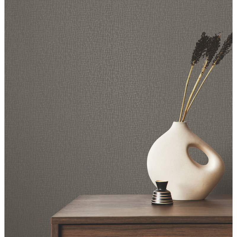 Papier peint Cary Stone Petite Maze, Gris