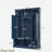 Modern Hall Tree With Adjustable Shelves, Side Cabinets, Top Compartments And Hooks-1385319439