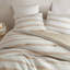 3-Piece Striped Comforter Set, Soft And Durable For All-Season Use, Modern Minimalist Design-125220474-125220479