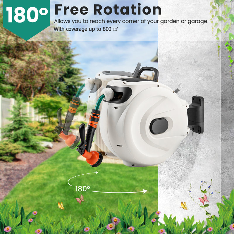 Metal Wall Hose Reel