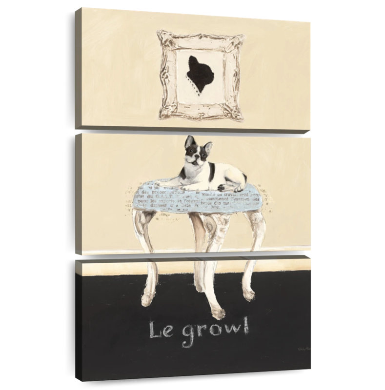 Le Growl, 32" H x 20" W