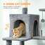 202cm H Cat Tree