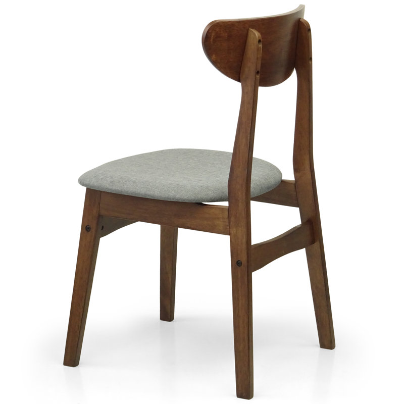 Chaise d'appoint en tissu Hosmer, Brun moyen