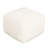 White Boucle In Square Shape With Dense Foam Padding And Pocket Coil Spring System For Maximum Comfort, A Modern Home Ambiance, 22.62” W X D 16.48” H - Covered Non Marking Foot Caps, Modular ,