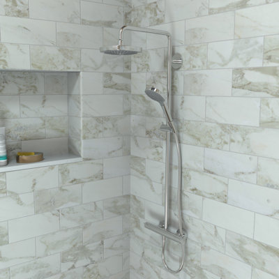 Système de douche complet avec douche Crom