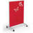 Hierarchy Magnetic Free Standing Glass Board, 52.2" x 35.7"-911074443