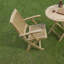 Winford Teak Folding Patio Dining Chair