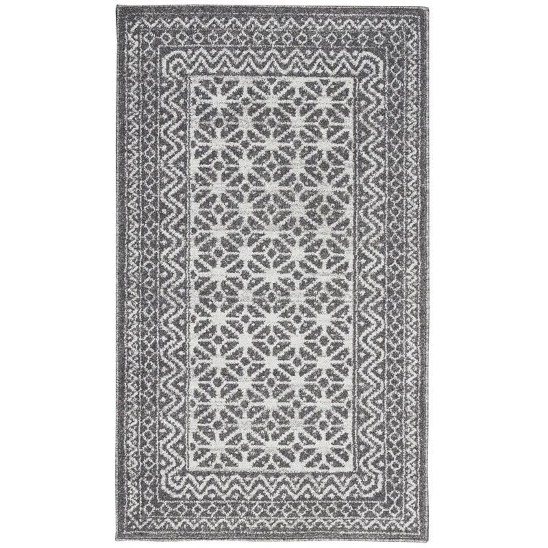 Tapis noir Awar, Rectangle 2 pi 2 po x 3 pi 9 po