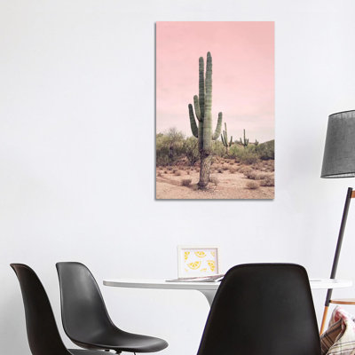 «Desert Cactus Blush» par Sissi et Seb - impression d'art graphique