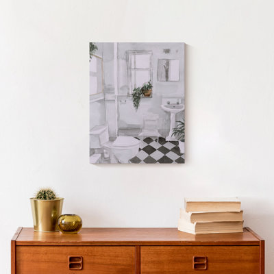 «Black and White», reproduction sur toile