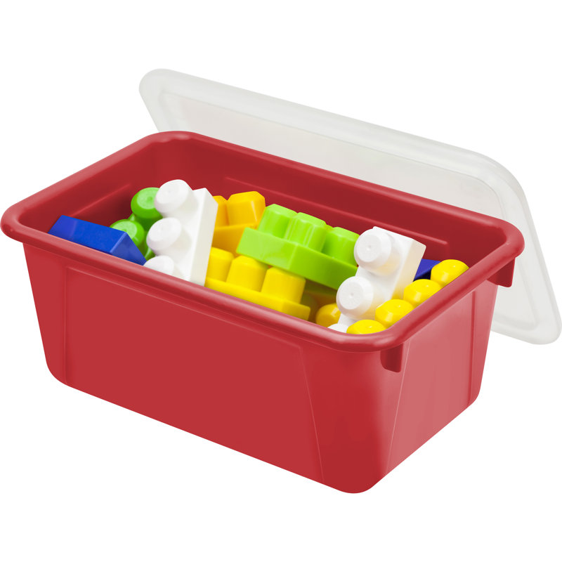 Casier de casier empilable de salle de classe, Petit, Rouge