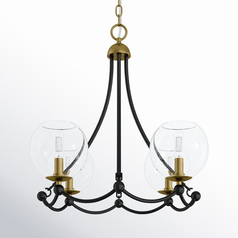 Merton 4 - Light Dimmable Classic / Traditional Chandelier