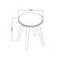 Quinnes Solid Wood Accent Stool