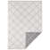 Cebu flat-weave rug in gray