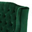 Velours avec oreilles confortables et boutons sophistiqués avec coutures fines