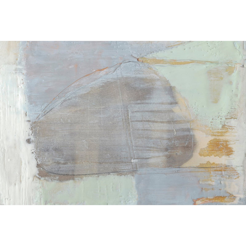 Pastels In Wax II - Wrapped Canvas Print, 30cm H x 46cm W x 4cm D