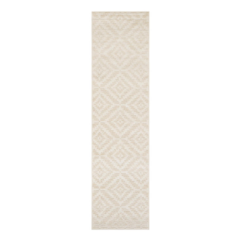 Sabrina Soto Zigzag Indoor/Outdoor Rug, Runner 2'7" x 10'