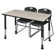 Kee Height Adjustable Training Table