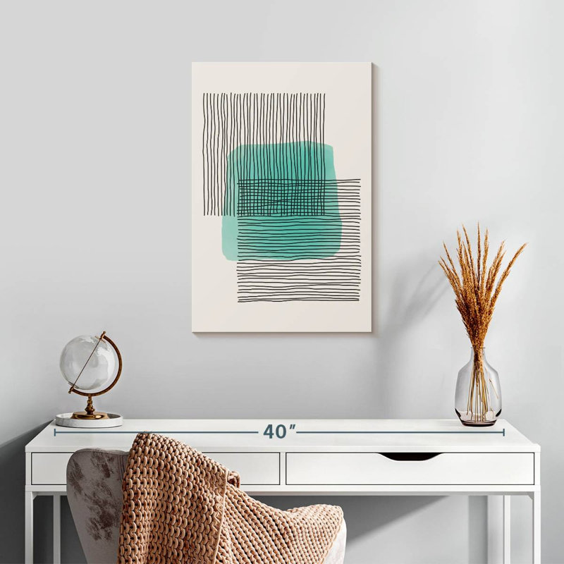 Avery Lines On Square, 24" H x 16" W