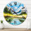 Horloge murale Blue Lake