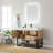 Alistair 42'' Single Bathroom Vanity with Engineered Stone Top-542395314-653744805