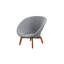 Peacock Papasan Chair with Teak Legs-82812967-82812970
