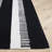 Genre 153 Hand Tufted Wool Pile Striped Rug-1539334955