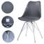Chaise d'appoint rembourrée Ensor-497775316