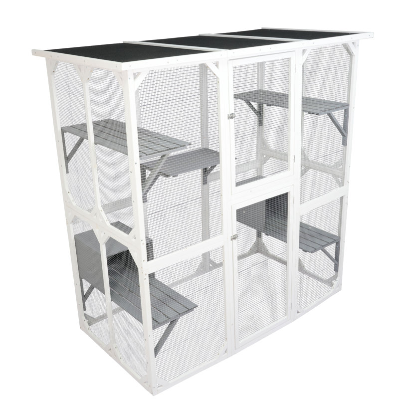Cage pour chat Derzie
