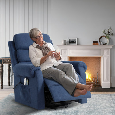 Upholstered Heated Massage Chair