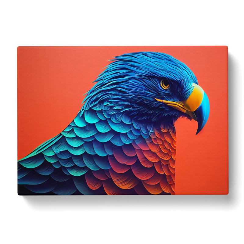 Sensational Eagle Bird - Wrapped Canvas, 35cm H x 50cm W x 3cm D