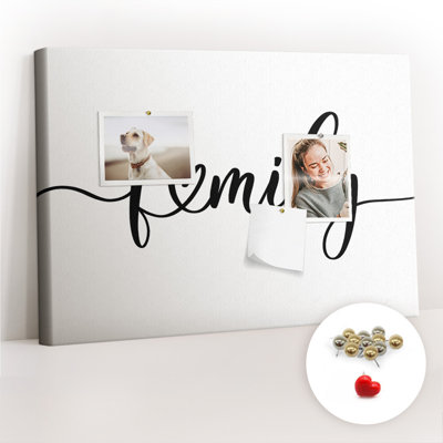 Madalaine Magnetic Cork Corkboard / Bulletin Board Bulletin Board