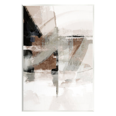 Art urbain sur toile flottant abstrait urbain complexe par Nina Blue