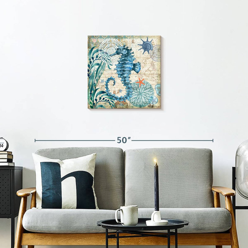 Brampt Monterey Bay Seahorse, 20" H x 20" W