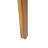 Geneus Dining Table With Slat Design Top