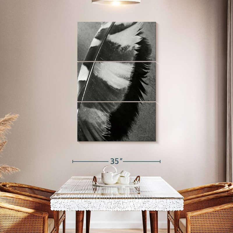 Kerner Feather Shadow II, 65" H x 42" W