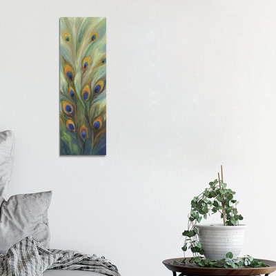 Peacock Tale by PI Studio - Wrapped Canvas Panoramic Painting