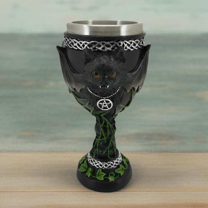 6.75"H Bat Goblet
