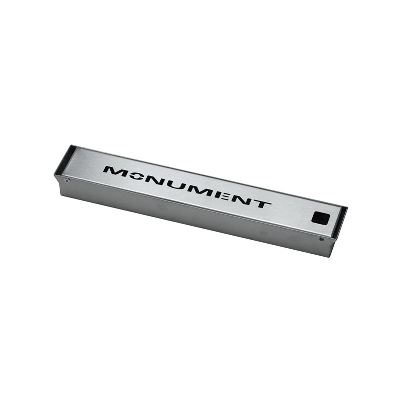 Petite boîte à fumée en acier inoxydable Monument Grills