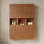 Armoire murale de salle de bain avec portes pour salle de bain, salon et buanderie