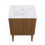 Meuble-lavabo autoportant 24 po Bosse en chêne brun avec comptoir Bosse-121676151-105940855-105940851