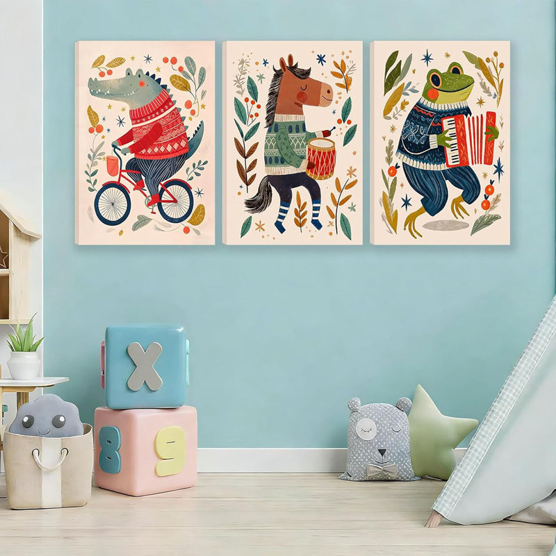 3 Piece Wrapped Canvas Print