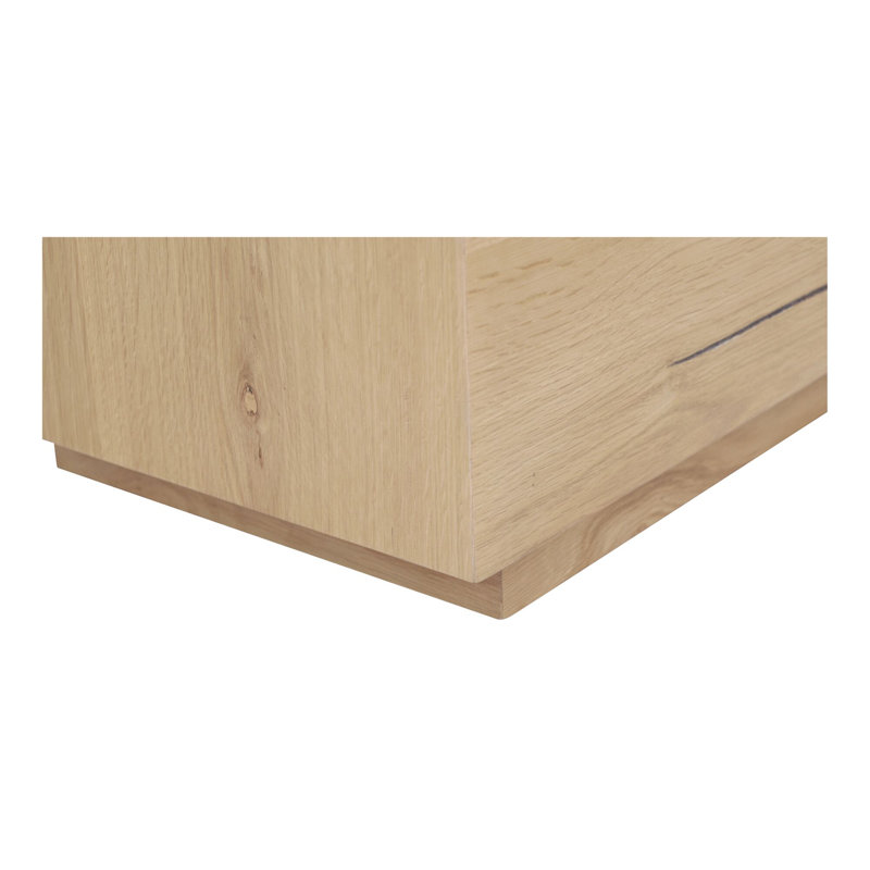  Table basse en chêne rustique, Naturel