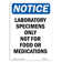 SignMission Laboratory Specimens Only Not Sign | Wayfair