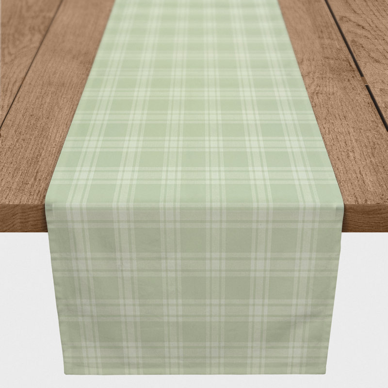 Chemin de table Annslie, À carreaux, L 72 po x l 16 po