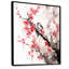 Art asiatique, oiseau Sumi, sérénité - impression-1432897085-1432897057
